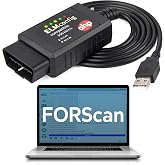 OHP FORScan ELM327 OBD2 to USB Diagnostic Scan Tool for Ford MS-CAN/HS-CAN | DTC Fault Code Reader with Switch for Ford Lincoln Mazda Mercury Vehicles Diagnostics