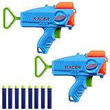 NERF Elite Racer Easy-Play Dart Blaster 2 Pack, 8