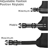 HEELE Dog Harness Medium No Pull Reflective Front Back Leash Rings view 6