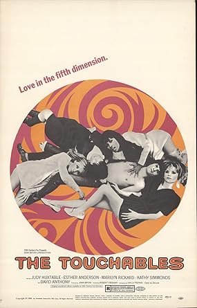The Touchables 1968 Authentic 14 X 22 Original Movie Poster Never