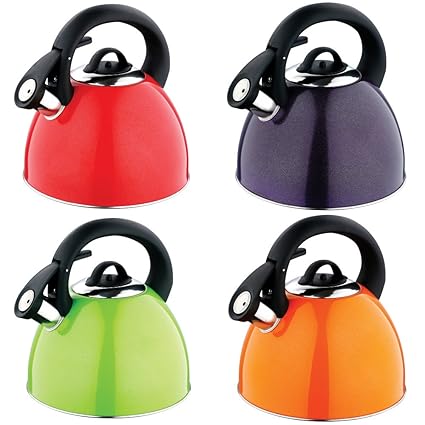 Kaiserhoff Whistling Kettle, 2.8 Litres, Blue