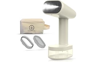 Tata Michelle Clothes Steamer Handheld 1600W TurboRush, Portable 3-in-1 Clothing & Garment Care, Travel Bag Included, Large W