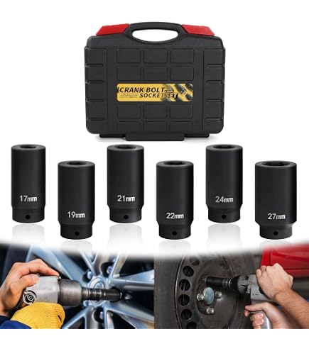 Amazon.com: CTA Tools 1067 22mm Crank Bolt Socket-22mm, Black