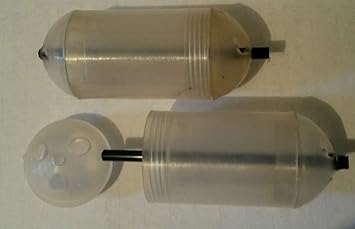 Two 2 In Line Maggot Feeders Fishing Carp Coarse River 50cm Swim