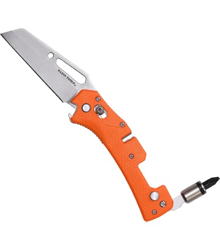 Klein Tools 44320 FLICKBLADE Folding Utility Pocket Knife, Compact