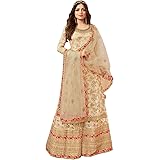 Delisa Embroidered Anarkali Gown Dress - Indian Pakistani Bollywood Party Wear For Women