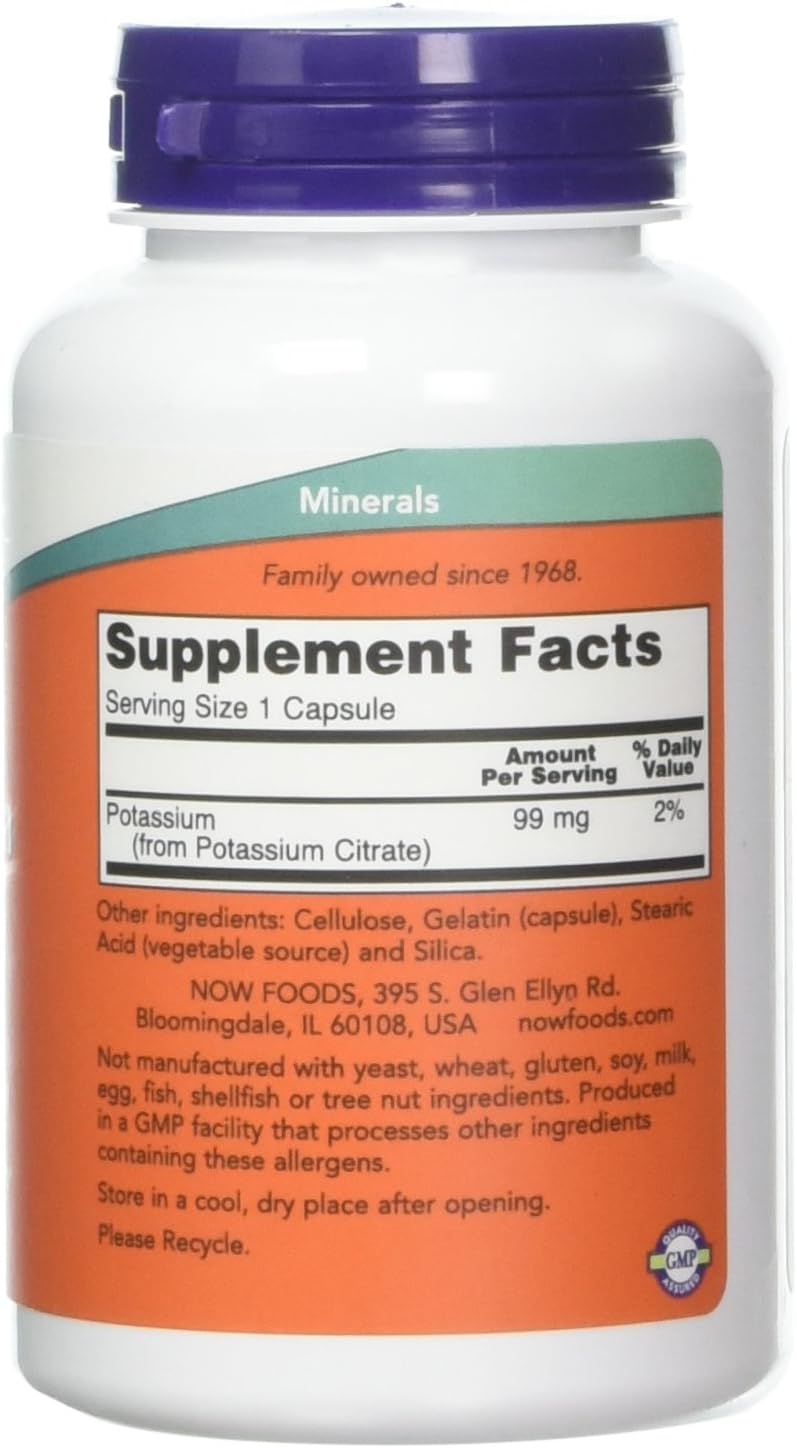 Potassium Citrate 99 mg 180 Capsules (Pack of 2): Health & Personal Care