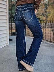 Flamingals Butt Lifting Low Rise Flamingo Jeans for