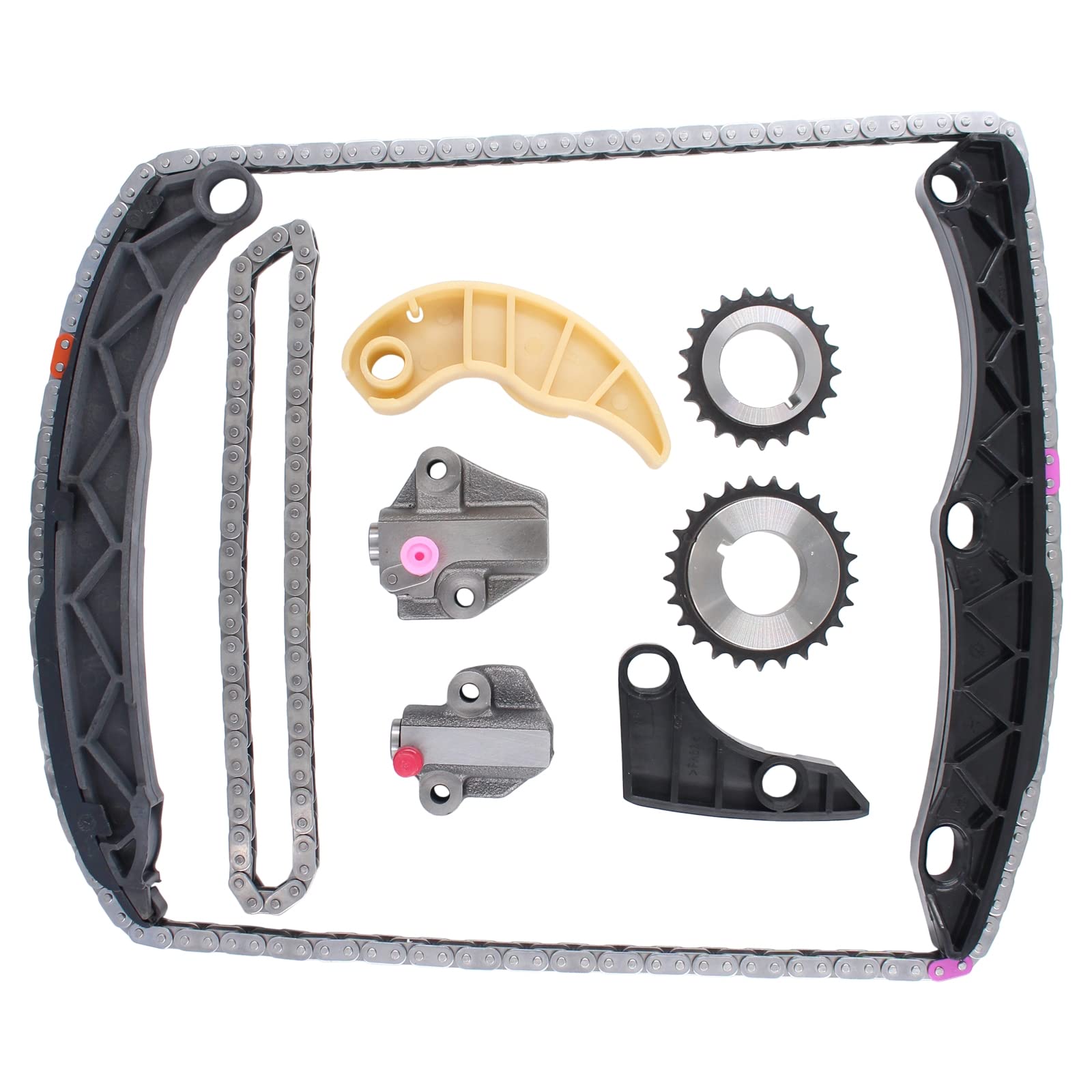 Photo 1 of (see all images) NewYall 2.4L Engine Timing Chain Kit for Hyundai Sonata 2010-2014, Kia Optima 2011-2014