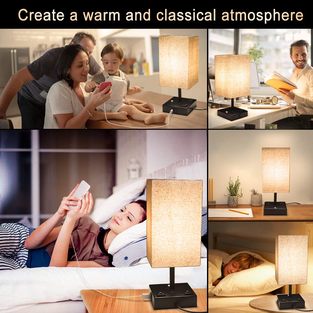 Bedside Lamp 3 Way Dimmable Touch Contr Buy Online In Mauritius At Desertcart