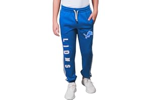 Ultra Game NFL Boys Super Soft Game Day Striped Jogger Sweatpants
