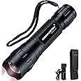 DARKBEAM ir Flashlight Infrared 940nm Light LED Rechargeable Mini for Night Vision, Tactical ir Illuminator with Long Range & High Power, Focus Adjustable for Hunting, Observation, Search