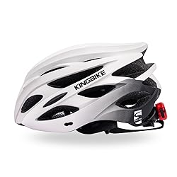 KINGBIKE Bike Helmet with USB Rechargeable Rear