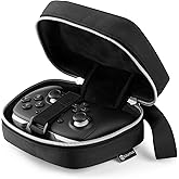 CaSZLUTION Travel Carrying Case Compatible with Switch 2 Pro Controller, Universal Protective Storage Bag for Switch and PS5 Wireless Gaming Controllers (Black Case Only)
