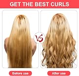 AOROPS Self-Adhesive Hair Rollers 12pc No Heat Large Curls Clips Combs for All view 5