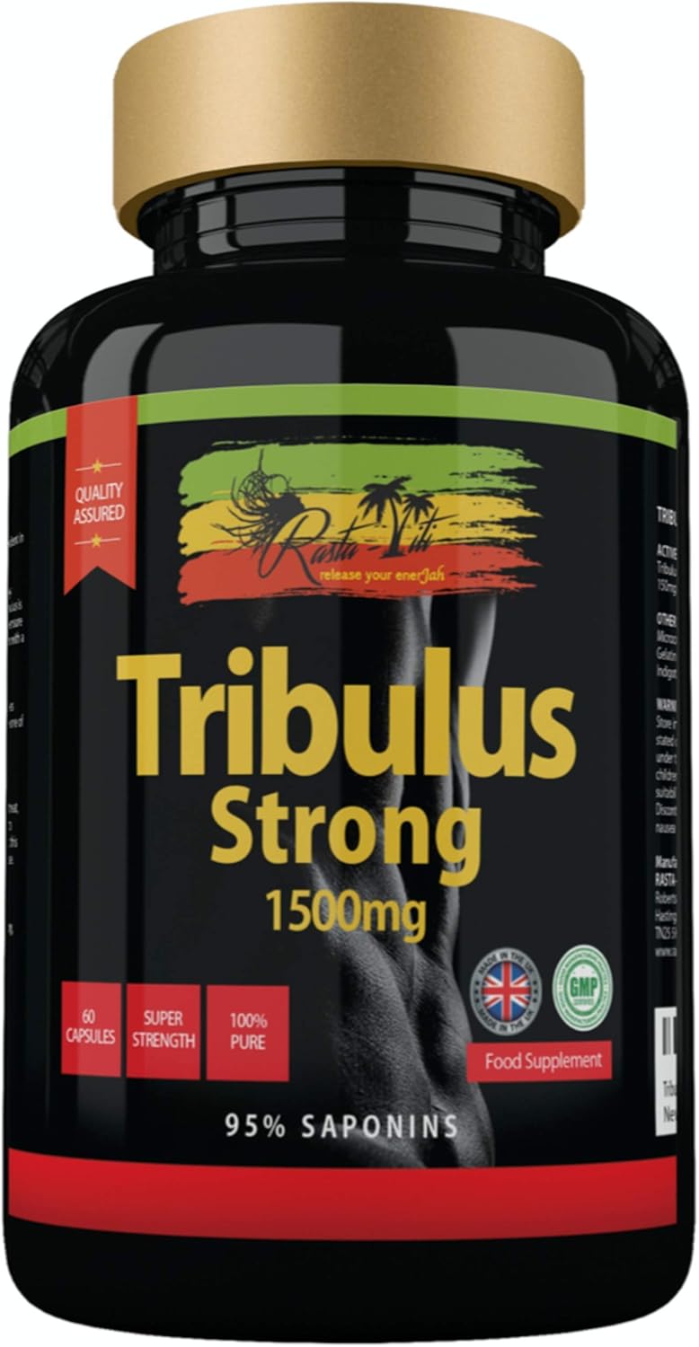 Tribulus Terrestris Strong Capsules Maximum Safe 95 Saponins with