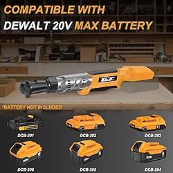 3/8" Cordless Ratchet Wrench, Compatible with