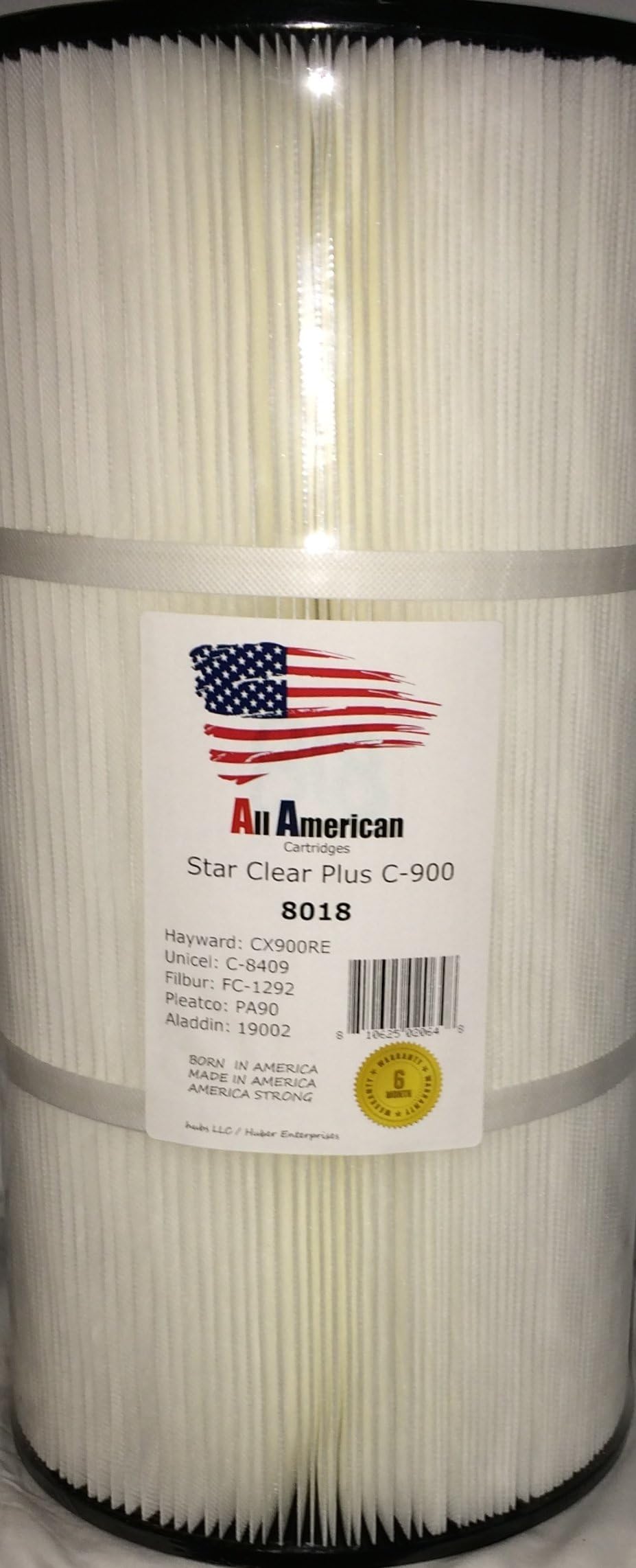 PACK of 4 Hayward CX900RE, Star Clear Plus C-900, ALL AMERICAN 8018 Replacement Cartridge, Unicel C-8409, Pleatco PA90, Filbur FC-1292, Aladdin 19002 Swimming Pool Filter Cartridge