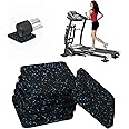 Treadmill Mat, Exercise Equipment Mat with High Density Rubber for Hardwood Floors and Carpet Protection