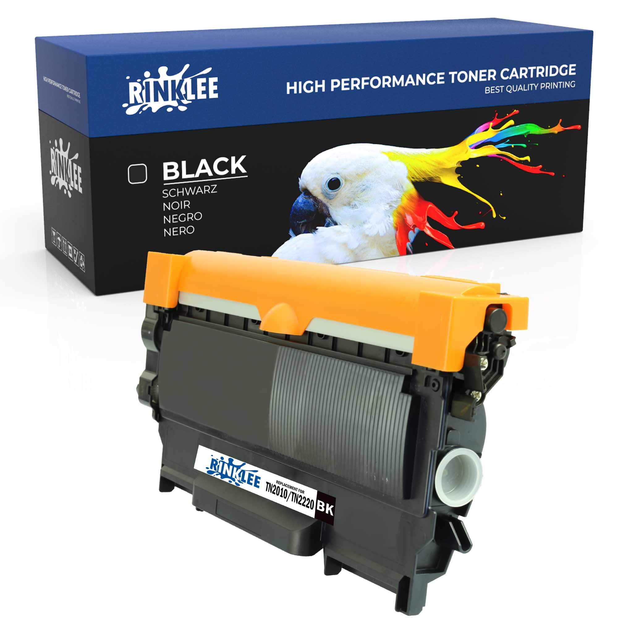 RINKLEE TN2010 TN2220 Toner Cartridge Compatible with Brother DCP-7055 DCP-7060D DCP-7065DN HL-2130 HL-2132 HL-2135W HL-2240 2240D HL-2250DN HL-2270DW MFC-7360N FAX-2840 | High Yield 2600 Pages Black