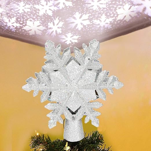 Amazon Com Moaugyo Christmas Tree Topper Lighted Star Tree
