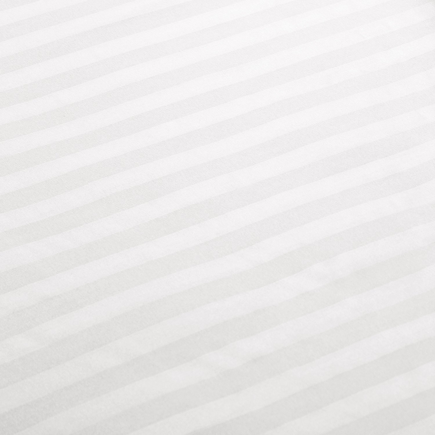 Striped Bedding Sheet Set Queen Plain White 4-Piece with Deep Pocket Fitted Sheet by Bedsure