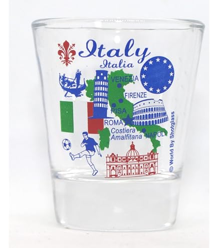 Juego de vasos de chupito de recuerdo de España (juego de 2) - México