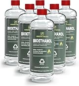 Green Haven 6L Premium Bioethanol Fuel for Fireplace High Purity 96%