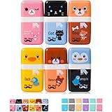 Mr. Pen Erasers - 6 Pack of Pencil Erasers With Cover and Roller for Kids - Fun, Cool School Erasers