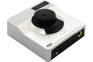 Syba USB 24 Bit 96 KHz DAC Digital to Analog Headphone Amplifier 2 Stage EQ Digital/Coaxial Output and RCA Output (SD-DAC63118)