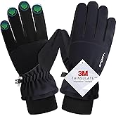 Xeitive Winter Gloves for Men and Women, Thermal Touchscreen Warm Gloves with Windproof & Grip, for Running Cycling Skiing Hiking Driving Outdoor Sports