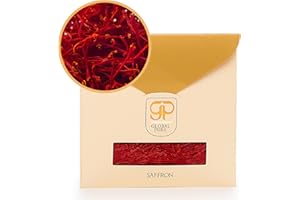 GP Premium grade Saffron Threads, Finest Pure All Red Saffron spice (Sargol) Pocket Pack (1 G) for your Risotto, Tea, Paella,