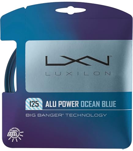 Corde De Tennis Luxilon Big Banger Original 130 Rough - 12 M, Pour Puissance Et Effet