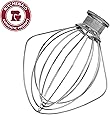 Italdos Fouet à Fils K5AWW compatible pour KitchenAid 5KPM5 KSM50 5K5SSWH KG25 KH25 KP50 en