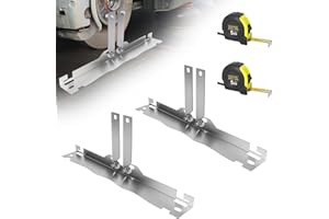 Ownsig 2 Pack Upgraded Wheel Alignment Tool with Connection Sheet, Toe Alignment Tool Plates for Car SUV RV & Truck, Car Alig