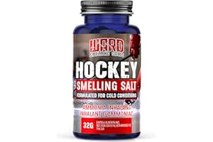 Hockey Smelling Salts by Ward - Stronger Than AMPULES! Specially Formulated for Cold Temperatures - Skate Faster, Shoot Harde