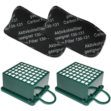 TOP SET - Filterset 2 (Geruchsfilter / Aktiv - Kohlefilter / AGF Filter) + 2 (HEPA (Mikro) Filter / Mikrofilter / Hepafilter)