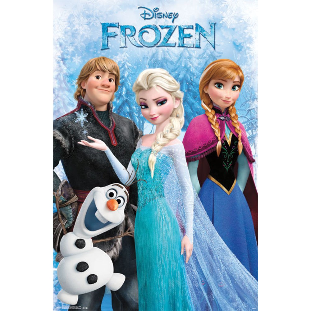 Trends International RP13539 Frozen Group Poster, 22 by 34-Inch
