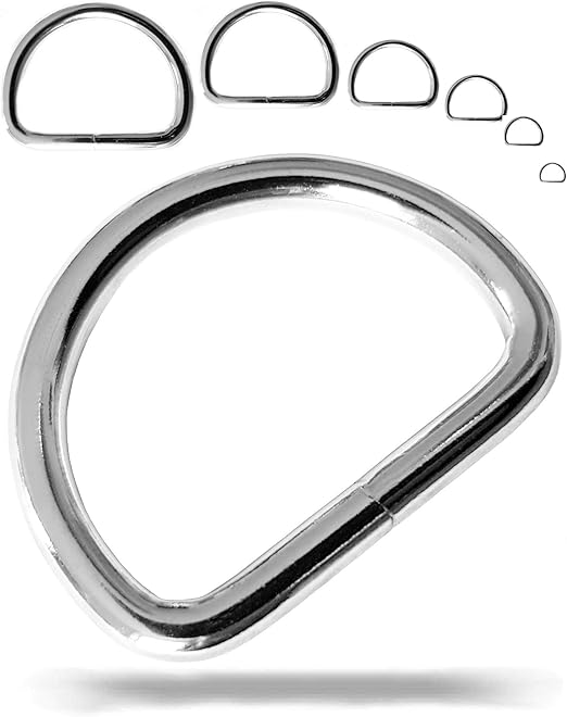 Fuchs D Ringe Stahl 30mm 10 Stuck Grosse Wahlbar Robust Und Langlebig Silberfarbene Halbrundringe Stahlringe Sind Vernickelt Metallringe Innendurchmesser 30mm 10 Stuck Amazon De Kuche Haushalt