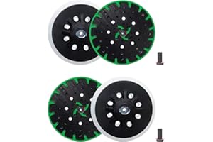 EPOACHT Upgraded Sander Pads 202460 6 Inch Hard Sanding Pads 2 Pack, Compatible with Festool ETS 150/3 EQ, ETS 150/5 EQ, ETS EC 150/3 EQ, ETS EC 150/5 EQ Sander