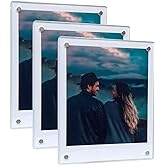 SULEPE 3.5x4.25&rdquo; Magnetic Polaroid Picture Frame, Fridge Magnet Frame for Polaroid Now i-Type/600/SX-70/OneStep+/Instax Square Wide 300/200/210 Photo [3 Packs 6 Panels]