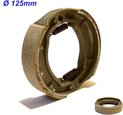 2x Rear Drum Brake Shoes Pad for GY6 50-125cc Moped Scooter