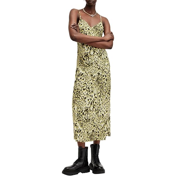 AllSaints Women's Dresses Bryony Maxi Dress Black UK 4/US 0 at Amazon  Women's Clothing store