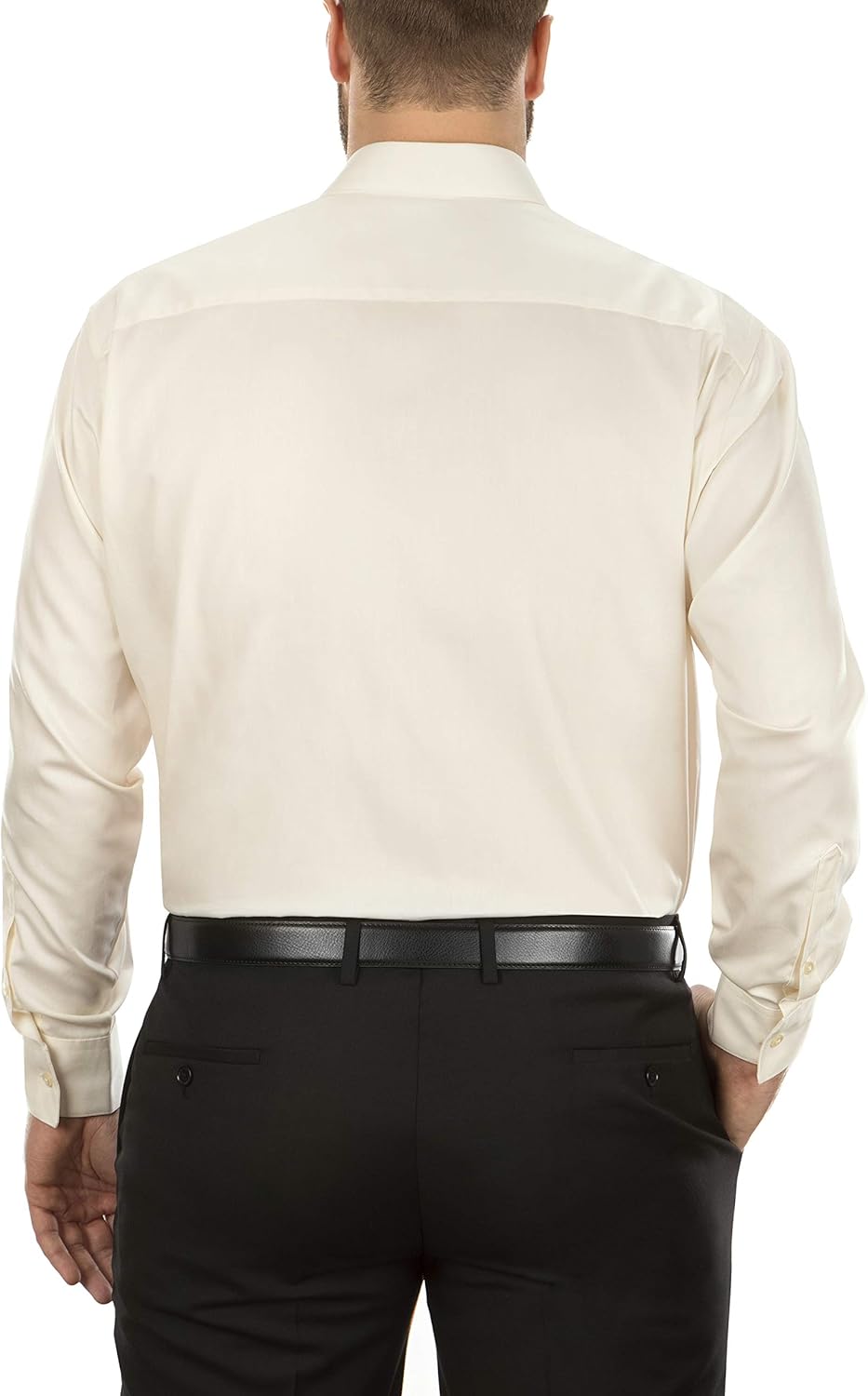 Geoffrey Beene Men's BIG FIT Dress Shirts Sateen Solid (Big and Tall) at  Men’s Clothing store