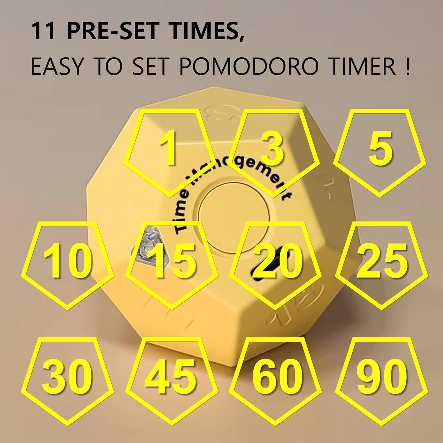 Mua Cube Timer, Pomodoro Timer, Rechargeable Small Cute Timer, Timer ...