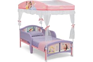 Delta Children Canopy Toddler Bed, Disney Princess