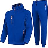 Xmgelp Mens Sweatsuits 2 Piece Sets Fleece Tracksuit Jogging Suits Sets Casual Outfits for Men