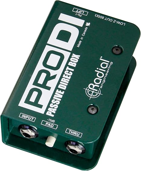 Radial ProDI - Caja directa pasiva: Amazon.es: Instrumentos musicales