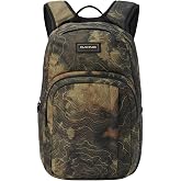 Dakine Campus Backpack 25L, Laptop Daypack, Earth Topo/Turtledove | 25L laptop backpack, padded 15in sleeve, insulated cooler pocket, fleece sunglass pocket, organizer, recycled polyester
