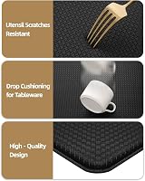 COLOR&GEOMETRY Color G Kitchen Mat 44x150 cm Anti Fatigue Non-Slip Leather view 3